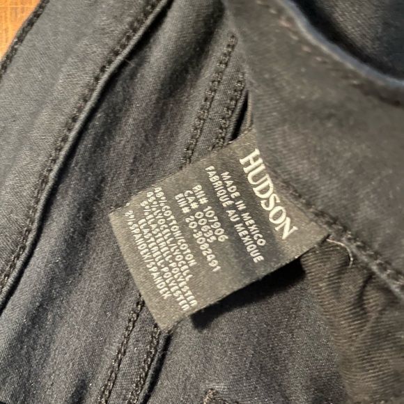 Hudson black stretchy pants crop harkin - Picture 4 of 5